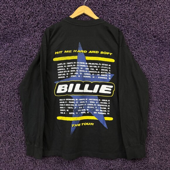 Billie Eilish Hit Me Hard and Soft Tour Exclusive L/S T-Shirt Size Extra Large - Picture 3 of 5